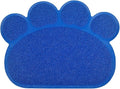 Paw-Shaped Cat Litter Box Mat,10 Colors Available,15.75x11.75 Inches (Admiral) by DMWirelessCarCharger