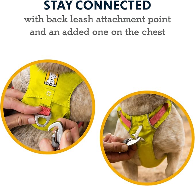 Ruffwear, Hi & Light, Everyday Lightweight Dog Harness, Trail Running, Walking, Hiking, All-Day Wear, Sage Green, X-Small - Image 4