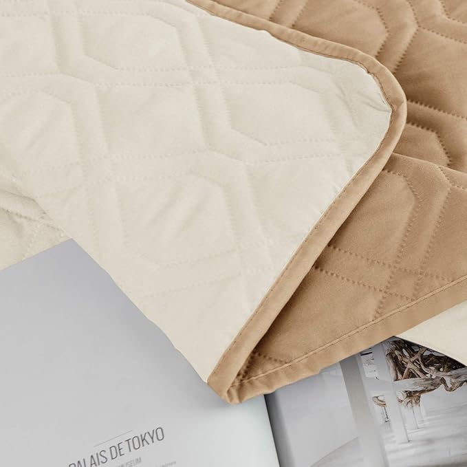 Ameritex Waterproof Dog Bed Cover Pet Blanket for Furniture Bed Couch Sofa Reversible - Image 3