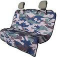 Back Seat Cover for Car Trucks Van SUV Jeep,Waterproof Rear Bench Towel Seat Covers for Dogs and Kids,Automotive Backseat Protector (Camouflage) by LoyaGour