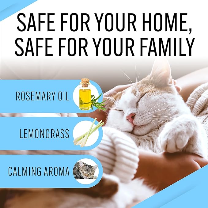 Stop the Scratch Cat Scratch Spray Deterrent – Rosemary Oil, 8 oz (Pack of 3) - Image 5
