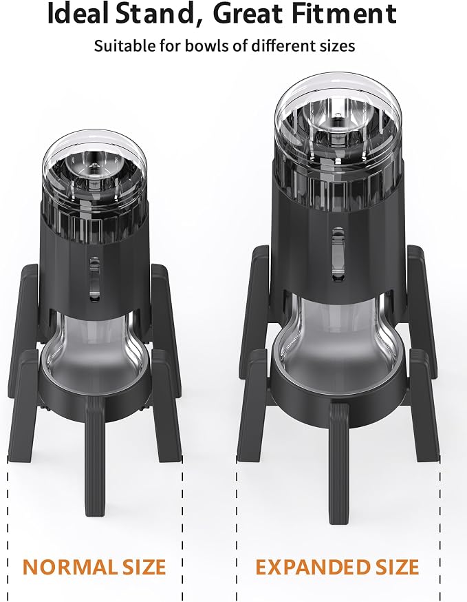 Dog Water Dispenser Stand, Pet Automatic Feeder Holder [Stand Only] | Elevated Pet Water & Food Bowl for Medium Dogs, Stable and Anti-Slip Raised Bowl - Image 5