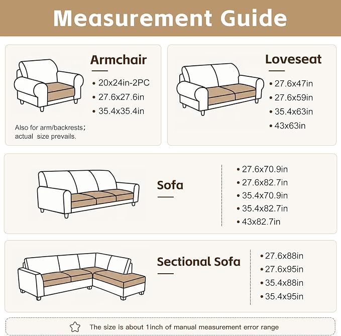 BIETYONE Couch Cover for Dogs, Washable Non Slip Sofa Protector for Pets | Washable, Non Slip, Soft Fabric, Pet Friendly, Protects Against Pet Fur, Dirt & Messes, Sofa Furniture Protector - Image 4