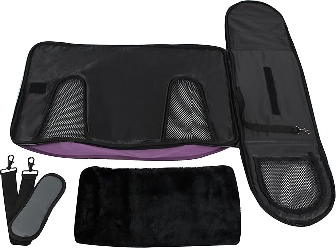 EliteField Deluxe Soft Pet Carrier for Cats and Dogs (3-Year Warranty) | Airline Approved, Waterproof, Plush Bed, Built-In Leash, Adjustable Shoulder Strap, Foldable - Image 3