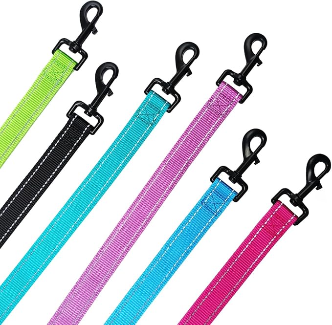 3 Handle Dog Leash 10FT Triple Handle Reflective Large Medium Dog | Multi Handles Heavy Duty Training Lead with Padded Traffic Handles for Control and Safety - Image 9