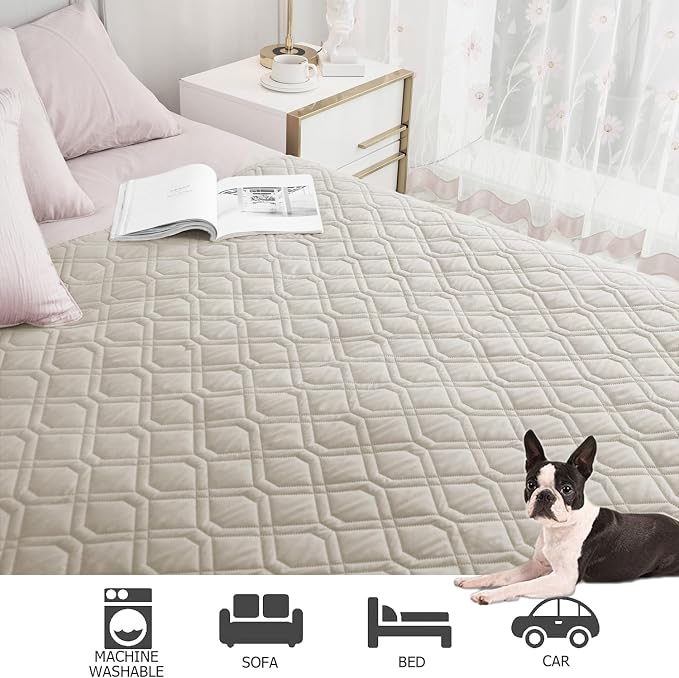 Ameritex Waterproof Dog Bed Cover Pet Blanket for Furniture Bed Couch Sofa Reversible - Image 7