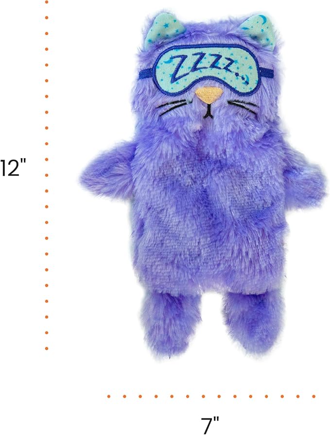 Catstages Purr Pillow Cat Toy – Plush Cat Toy with Touch-Activated Purr for Calming Cats & Kittens | Purring Sound Helps Calm & Soothe, Soft Cozy Plush, Indoor Cats & Kittens, Replaceable Batteries Included - Image 7