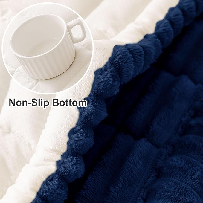 hyha Couch Cover for Dogs, Washable Non Slip Plush Flannel Sofa Protector | Thick Flannel, Anti-Slip Backing, Pet Hair & Scratch Protection, Fits Sofa & Loveseat (27.6" x 70.9") - Image 6