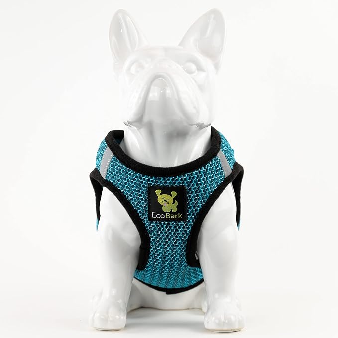 EcoBark Step in Dog Harness, Reflective Ultra Padded Mesh No Pull Vest | Eco Friendly Comfort Secure Halter, Escape Proof Adjustable Dog Harnesses for XXS, XS, Small, & Medium Dogs, Soft Pet - Image 9