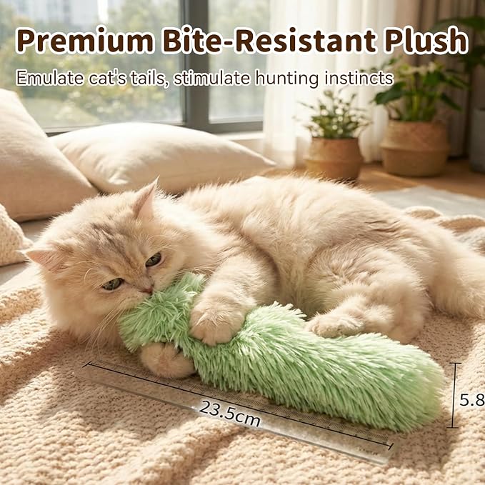 Cat Toys 3 Pack Catnip Pillows, Soft and Durable Crinkle Sound, Solid | With Catnip Inside, Interactive Cat Toy For Indoor Cats, Promotes Kitty Exercise - Image 4