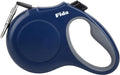 Fida Retractable Dog Leash, 10ft Heavy Duty Pet Walking Leash for X-Small Dog or Cat up to 18 lbs, Tangle Free. One-Hand Brake (X-Small,Navy Blue) by Fida