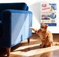 THLHKD Cat Scratch Furniture Protector, 18PCS Single Sided Couch Protectors Tape from Cats Claws Scratching, Thicken Clear Sheets Proof Clawing Sofa Corner Protection Cover Anti Scratch for Furniture by CreateHarmonyWithYourPet