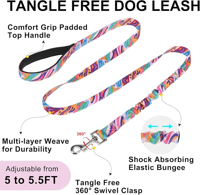 BEAUTYZOO Dog Harness for Small Dogs,No Pull Dog Harness and Leash Set,Soft Breathable Escape Proof Puppy Vest Harnessss with Handle,Lightweight Quick Fit Harness for Girl Boy Dogs Training Walking,S - Image 5