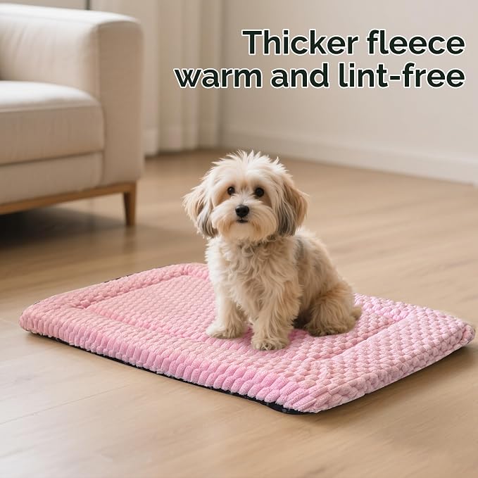 Dog Bed Mat – Soft & Comfortable Dog Kennel Pad for Crate – Durable Crate Bed & Mat for Dogs & Cats – Ideal for Crate, Kennel, and Home Use - Image 6