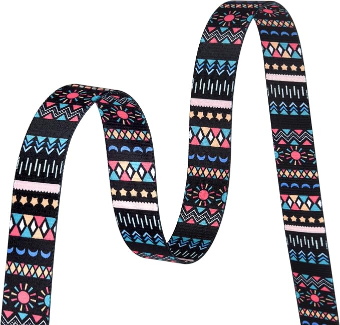 Mihqy Dog Collar for Small Dogs, Fashion Design, Black Bohemia,S | Neck Fit 9.8"-15.7", Multiple Patterns，4 Sizes for Small Medium Large Dogs, Comfortable for Walks and Outdoor Hikes - Image 4