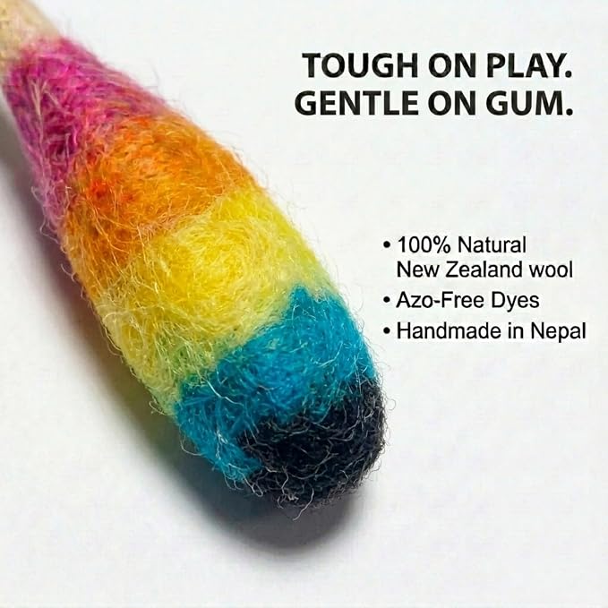 Glaciart One Swabs Cat Toys with Catnip - 6 Pk | Durable for Chew, Cute Cat Toys Interactive Kitty for Boredom, Exercise, & Play | Filled w/Organic Catnip for Anxiety & as Digestive Aid | Gift Idea - Image 6