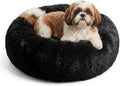 nononfish Comfortable Dog Bed for Small Dogs,Soft Donut Pet Bed | Comfortable plush pet bed with cozy round design for everyday indoor sleeping. by nononfish