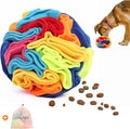 Ablechien Snuffle Ball - Snuffle Ball for Dogs, Interactive Dog Toys to Keep Them Busy, Puppy Dog Puzzle Toy with Storage Bag Machine Washable by Havefunwithyourpets