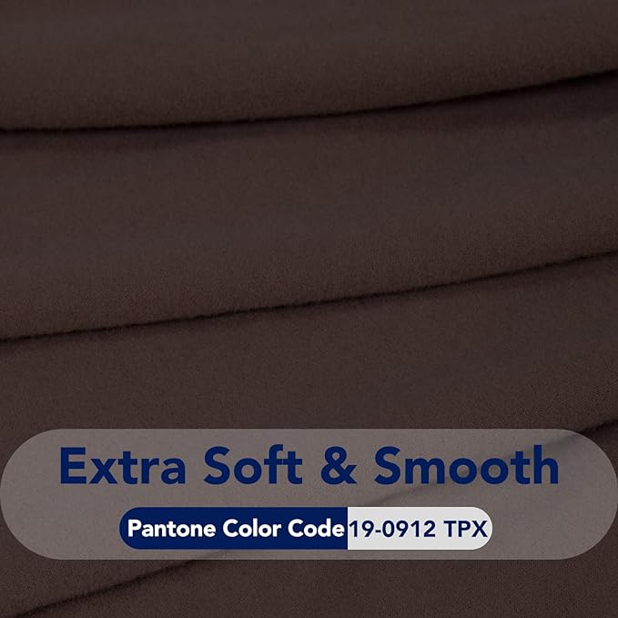 PureFit Super Stretch Loveseat Recliner Sofa Couch Cover with Pocket | 2 Seats Non Slip Soft Sofa Slipcover, Washable Reclining Furniture Protector for Pets (Recliner Loveseat, Chocolate) - Image 5