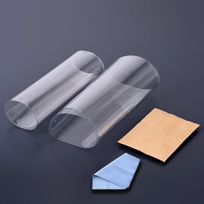Cat Scratch Furniture, 2PCS Clear Premium Heavy Duty Flexible Vinyl Protector Dog Cat Claw Guards with Pins for Protecting Your Upholstered Furniture, Stops Scratching Cats Furniture Protector - Image 7