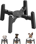 Dog Bowl Stand with Adjustable Width [Stand Only] | Elevated Pet Water & Food Bowl for Medium Dogs, Stable and Anti-Slip Raised Bowl by CZPET
