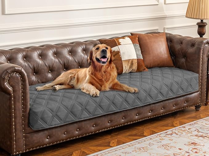 Ameritex Waterproof Dog Bed Cover Pet Blanket with Anti-Slip Back for Furniture Bed Couch Sofa by Ameritex