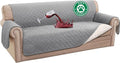 Turquoize 100% Waterproof Sofa Covers Couch Cover Sofa Cover for Dogs Couch Protector Triple Non-Slip Sofa Slipcover for 3 Cushion Couch Furniture Protector for Pets, Kids,Dog (Sofa 70", Dove Gray) by Turquoize