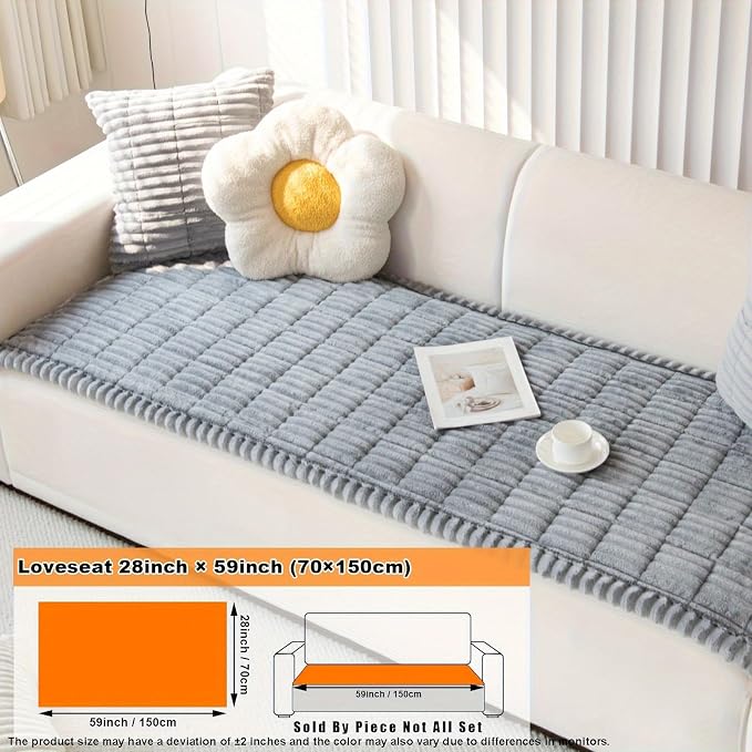 ZQFFB Couch Cover for Dogs Washable Non-Slip Pet Friendly Sofa Protector | Multiple Sizes Dog Blanket Fit Sectional Sofas & Loveseats, Prevents Pet Hair, Scratches & Stains - Image 6