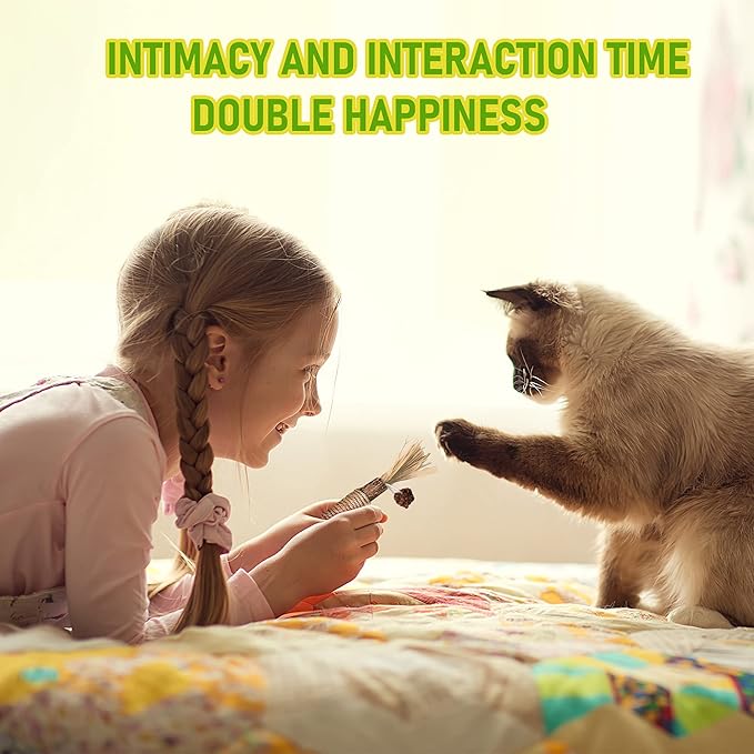 BAWAN Silvervine Sticks Cat Chew Toys for Indoor Cats Dental Care Teeth Cleaning, Natural Kitten & Cat Teething Toys for Health, Cat Chew Stick Suitable for All Breeds of Aggressive Chewers Cat - Image 7