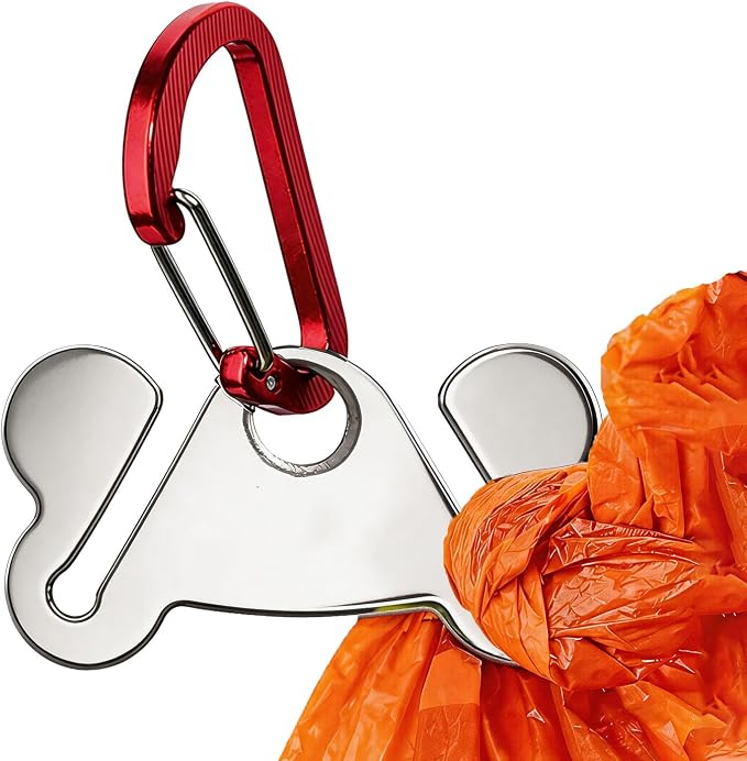 1PC Dog Poop Bag Holder, Waste Bag Holder, Dog Poop Bag Carrier, Hand Free Holder by Hilihali