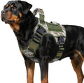 WINGOIN Tactical Dog Harness for Large Dogs,Heavy Duty No Pull Dog Harness | with Handle,Adjustable Reflective,Military K9 Style,Big Size Dog Vest,for German Shepherd,for Walking Training Hunting by WINGOIN