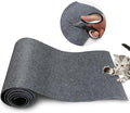 Cat Scratch Mat 120"x15.8",Cat Scratch Carpet Trimmable Self-Adhesive Cat Scratch Pad,Decorative Cat Tree Shelf，Cat Wall，Cat Scratching Post,Cat Couch Protector(Grey) by XUYEDOGLSH