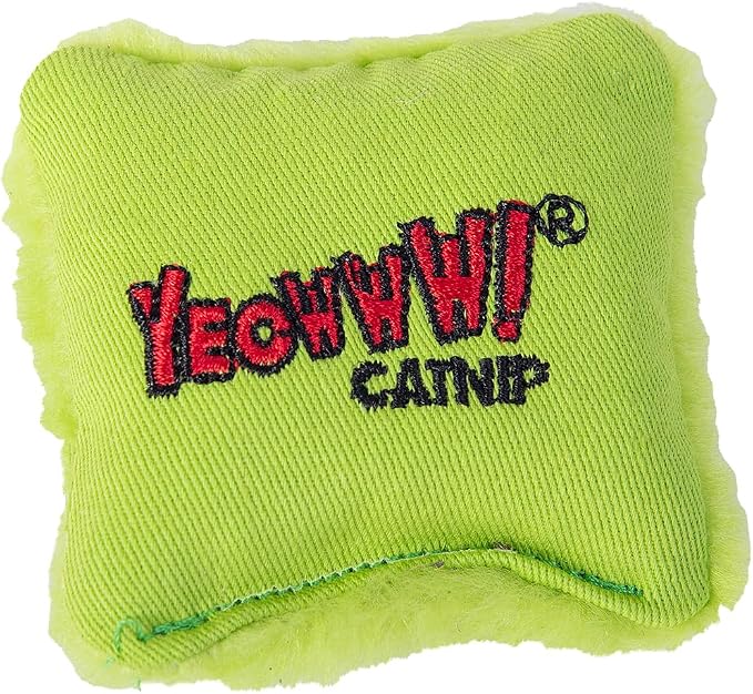Yeowww Pillow Refills Catnip Toy, Green by YeowwwCatnip