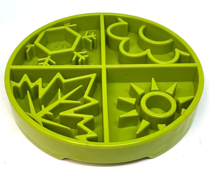 SodaPup Four Seasons Enrichment Bowl – Durable Slow Feeder Bowl Made in USA from Non-Toxic, Pet-Safe, Food Safe Material for Mental Stimulation, Slowing Down Eating, Healthy Digestion, & More - Image 2