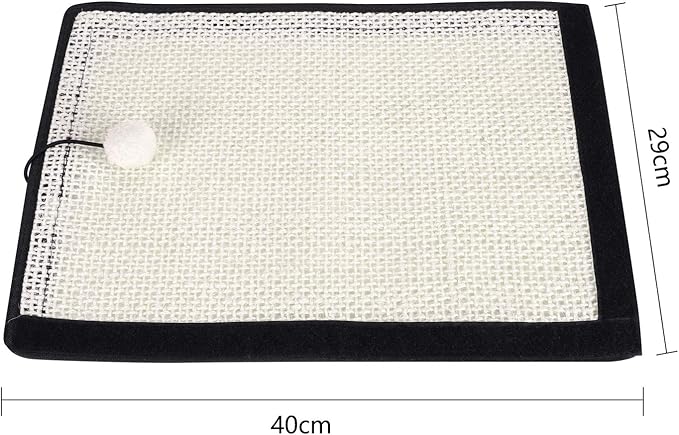 HAOZAIKEJI Cat Scratcher Mat Sofa Protector Natural Sisal Cat Scratching Mat Cat Scratch Couch Cover Heavy Duty Couch Guard Easy Installation Scratch Pad for Grinding Claws Protecting Furniture - Image 6