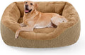 Large Dog Bed, Washable Orthopedic Warming Soft Sleeping Durable with Anti-Slip Bottom by INVENHO