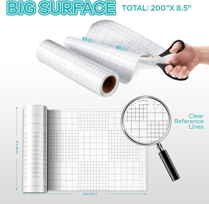 Anti-Cat Scratch Furniture Protector - Clear Vinyl Couch Protector from Cat Claws, Scratch Deterrent Tape for Sofa Corners, Single-Sided Sticky Couch Protector for Cats (200"x 8.3") - Image 4