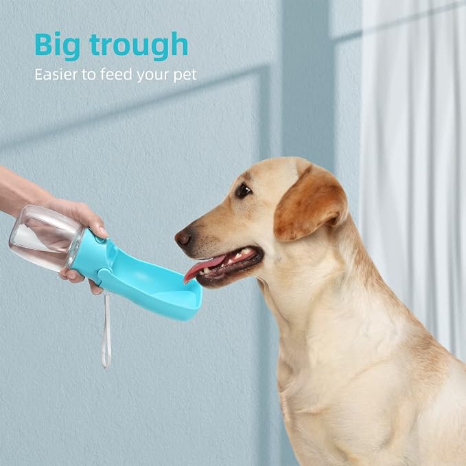 Portable Dog Small Animals Water Bottle for Walking 19 OZ or 12 OZ Pet Water Bottles for Puppy Medium Large Dogs Little Animals Water Dispenser Dog Small Animals Water Bowl - Image 6