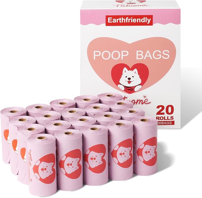Dog Poop Bags with Holder and 105 count,Extra Thick Odor-Blocking Pet Waste Bags,Scented and Eco-Friendly - Image 6