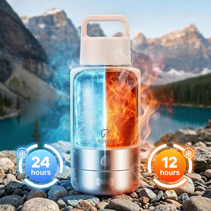 Dog Water Bottle 32oz, Insulated Stainless Steel Travel Water Dispenser with 2 Detachable Dog Bowls for Food and Water, Leak Proof Portable Pet Drinking Cup for Walking Hiking Camping - Image 2