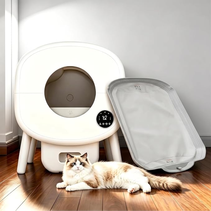 Waterproof Pad for Self Cleaning Litter Box (Two Pack) | Washable Removable Cat Litter Box Pad, Leak-Proof Replacement Liner Accessories - Image 7