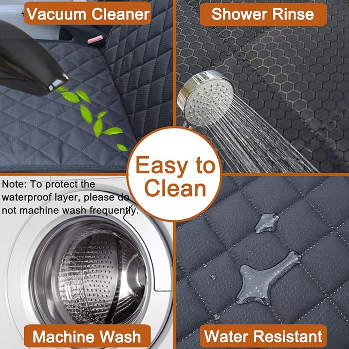 Front Seat Cover for Dogs 2PK Car Seat Covers Front Seats Pet Car Seat Cover Bucket Car Seat Cover for Dogs Front Car Seat Covers Front Seat Pet Cover - Image 6