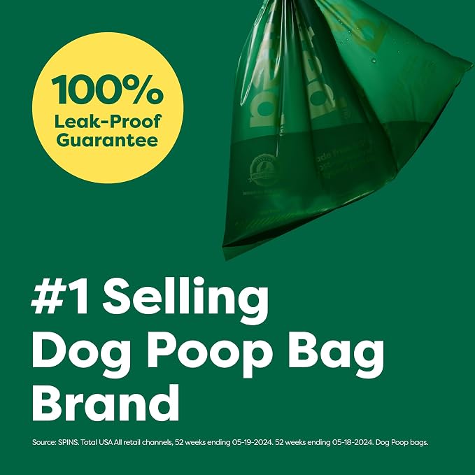 Earth Rated Dog Poop Bags on Refill Rolls, 600 Bags, Unscented | Guaranteed Leak Proof and Extra Thick Waste Bag Refill Rolls - Image 2