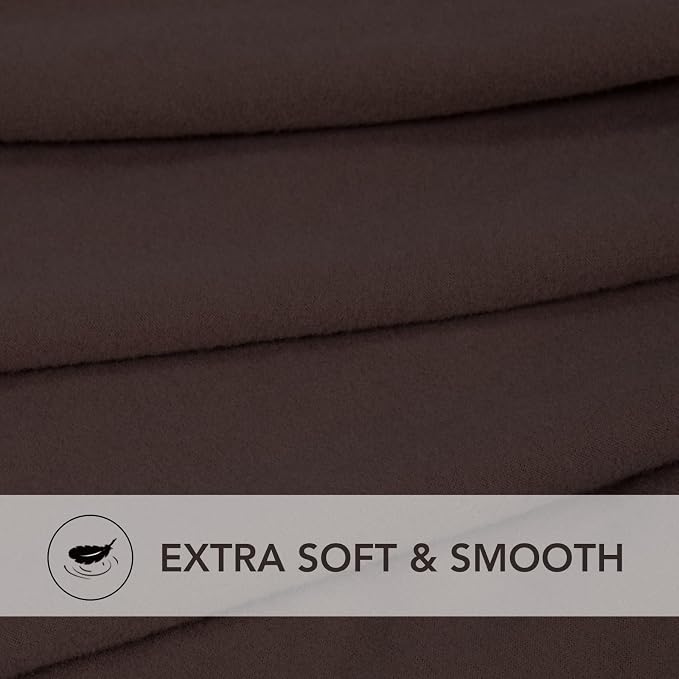 PureFit Super Stretch Sofa Slipcover – Spandex Non Slip Soft Couch Sofa Cover, Washable Furniture Protector with Non Skid Foam and Elastic Bottom for Kids, Pets (Oversized Loveseat, Chocolate) - Image 5