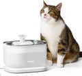 PETLIBRO Cat Water Fountain, Cat Fountain Indoor Stainless Steel Tray, 2.5L/84oz Wireless Pump Pet Water Fountain, Cat Water Dispenser with Two Flow Modes, Pet Fountain for Drinking Easy Clean by Unknown