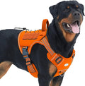 AUROTH Tactical Dog Harness for Large Dogs No Pull Adjustable Pet Harness Reflective K9 Working Training Easy Control Pet Vest Military Service Dog Harnesses Orange L | Easy Control with handle, Adjustable, Reflective, Military K9, for German Shepherd ... by AurothPets