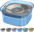 UPSKY 70oz Dog Water Bowl, No Spill Slow Drinking Feeder for Messy Drinke | Large Capacity, Spill Proof, Prevent Pet Prevents Choking, Anti-Slip, Visible Water Level, Suitable for Travel and Car Trips by UPSKY