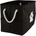 Bone Dry Pet Storage Collection Collapsible Bin, Black, Medium Rectangle by BoneDry