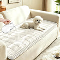 Leakproof Couch Cover for Dogs, Non Slip Washable Sofa Protector | Stain-Resistant Window Seat Cushions Chair Mat Car Seat Cover for Kids Pets (Off-White 27.6" x 70.9") by Wnote