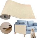 Cat Scratch Couch Furniture Protector, Beige, 11.8"X39.4" | Adhesive, DIY Climbing, Cat Scratch Pad Deterrent, Protects from Cat Claws Scratching Indoor by JOPOY